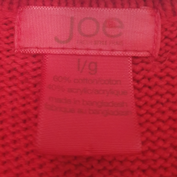 Red Knit Sweater - Picture 4 of 4